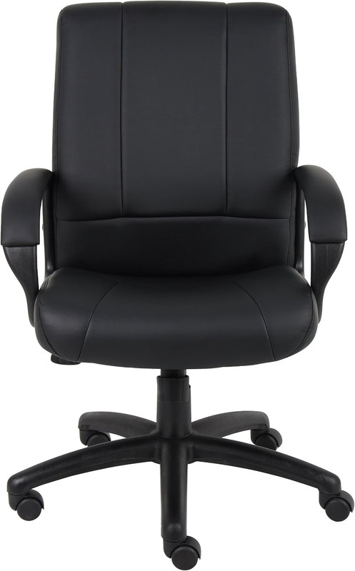 Caressoft Black Executive Mid Back Chair - Stylish & Comfortable Seating gallery