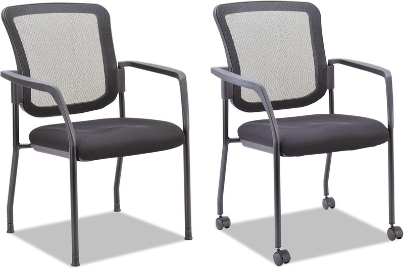 ALE Mesh Guest Stacking Chair Black