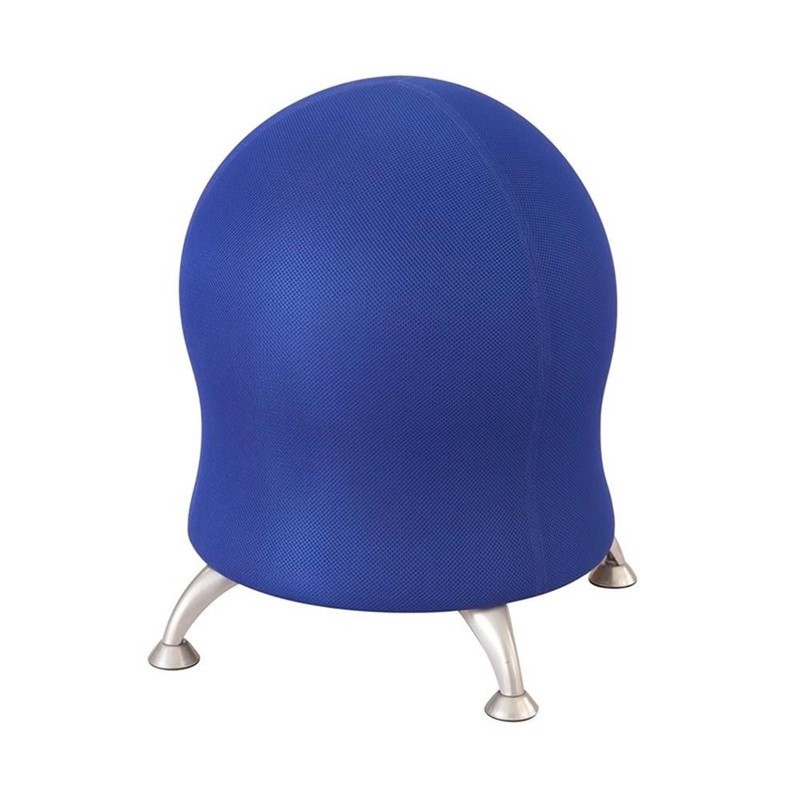 Pemberly Row Modern / Contemporary Ball Chair in Blue Finish
