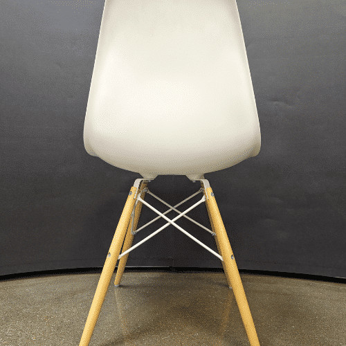Used Herman Miller Eames Molded Plastic Chair Wood Legs gallery
