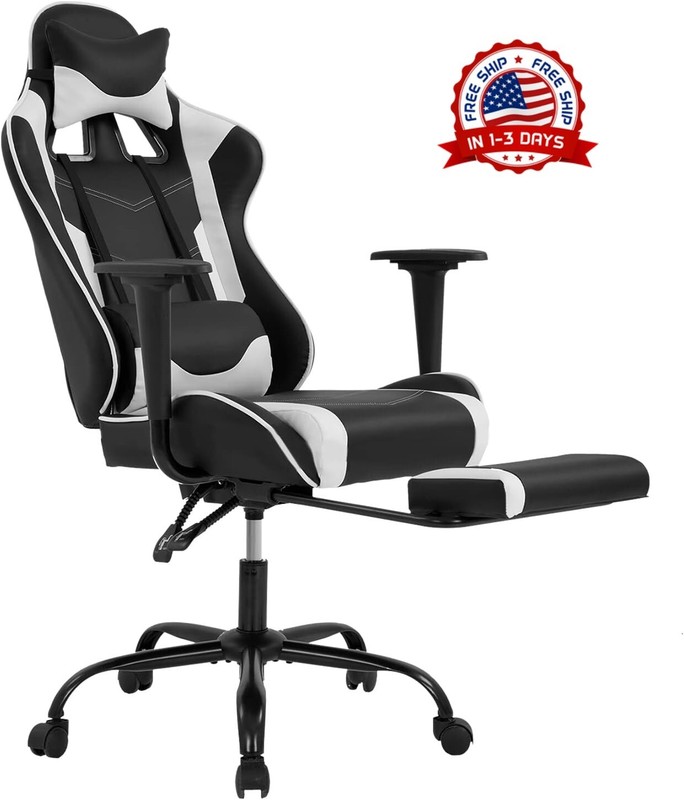 Silla Gamer Gaming Para Videojuegos Escritorio Profesional Masaje Lumbar Calidad