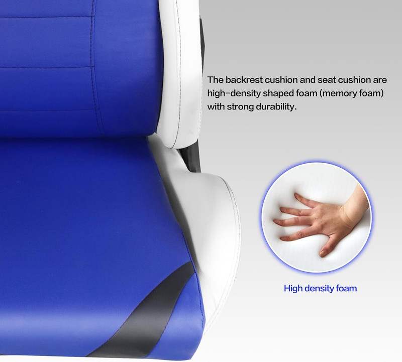 Modern-Depo Ergonomic Gaming Chairs for Adults with High-Density Memory Foam | S gallery
