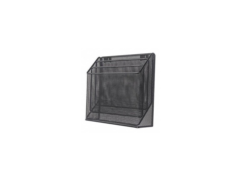 Lorell Organizer 3-Tier 12-3/4"Wx3-1/2"Dx11-1/2"H Black 84138 gallery