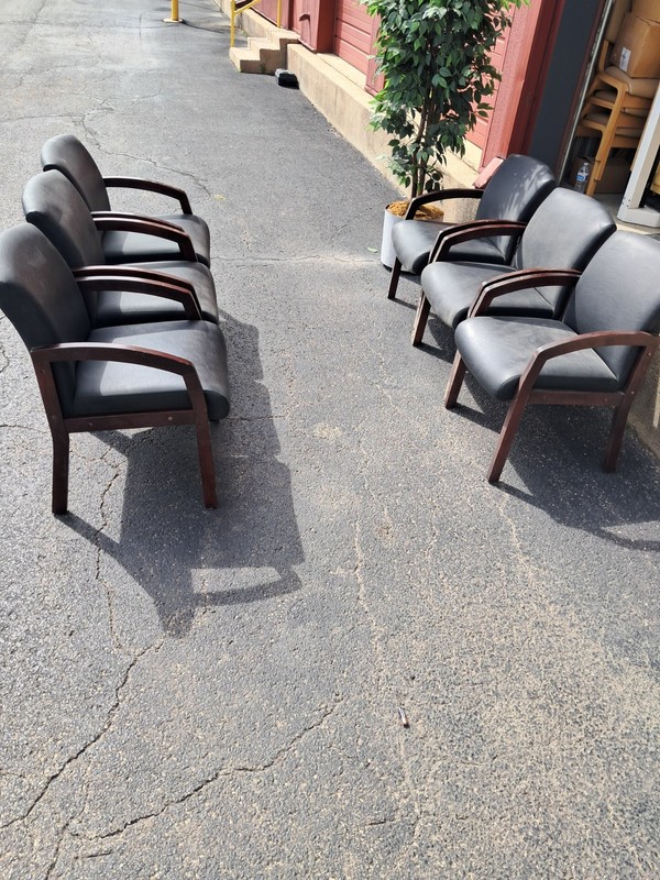 PAOLI CHAIRS (set of 10) Office, Dining, Conference. Church. Waiting room. gallery