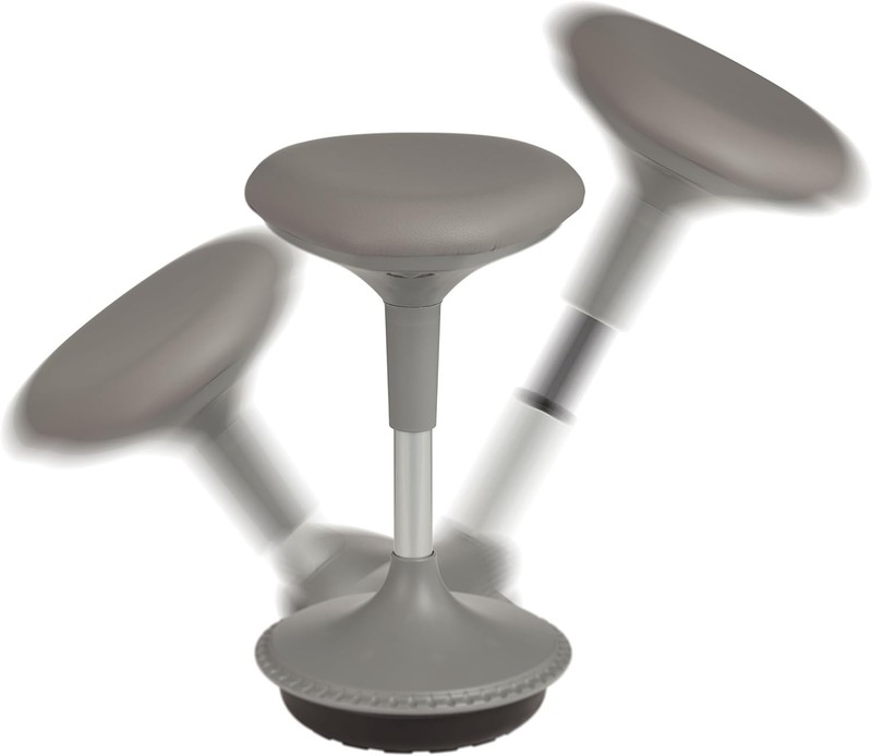 Adjustable Height Active Learning Stool for Office Desks and Classrooms, Foam... gallery