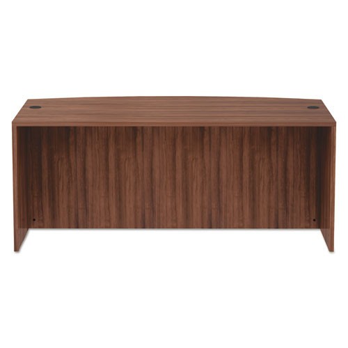 Alera Valencia Series Bow Front Desk Shell, 71" X 41.38" X 29.63", Modern gallery