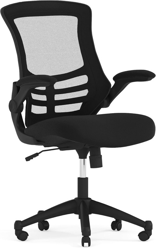 Kelista Mid-Back Swivel Office Chair with Adjustable Seat Height, Ergonomic Mesh