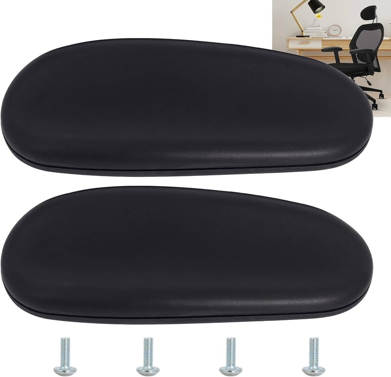 Reposabrazos de repuesto 2 piezas tornillos para silla oficina orificios 4×10