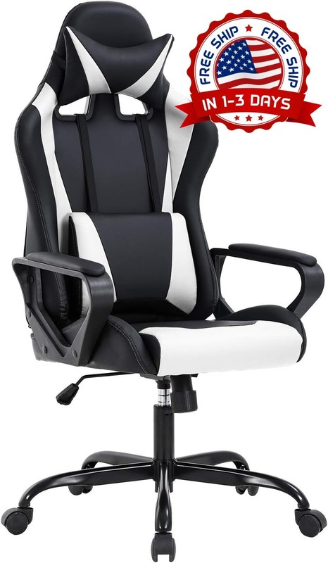 Silla De Gamer Escritorio Oficina Giratoria Ergonomica Para Computadora PC Alto gallery
