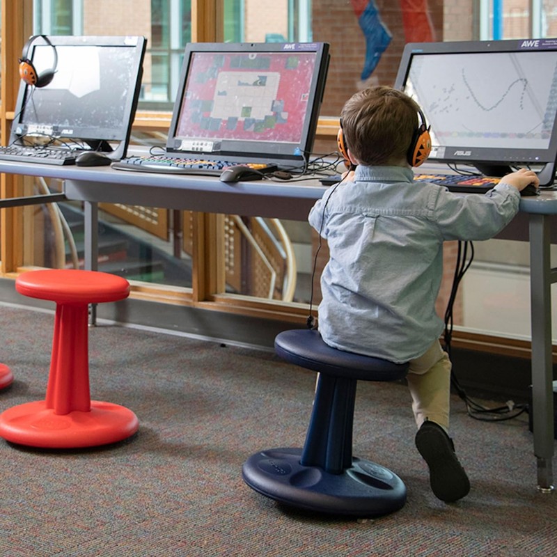Kore Design Llc Kore Design Wobble Stool Chair Girls Boys Kid Desk Stools gallery