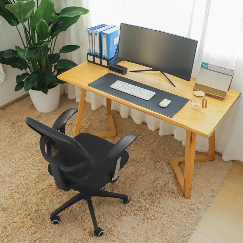 FORCHEER Office Chair Seat Covers Spandex Cover, Soft Black New gallery
