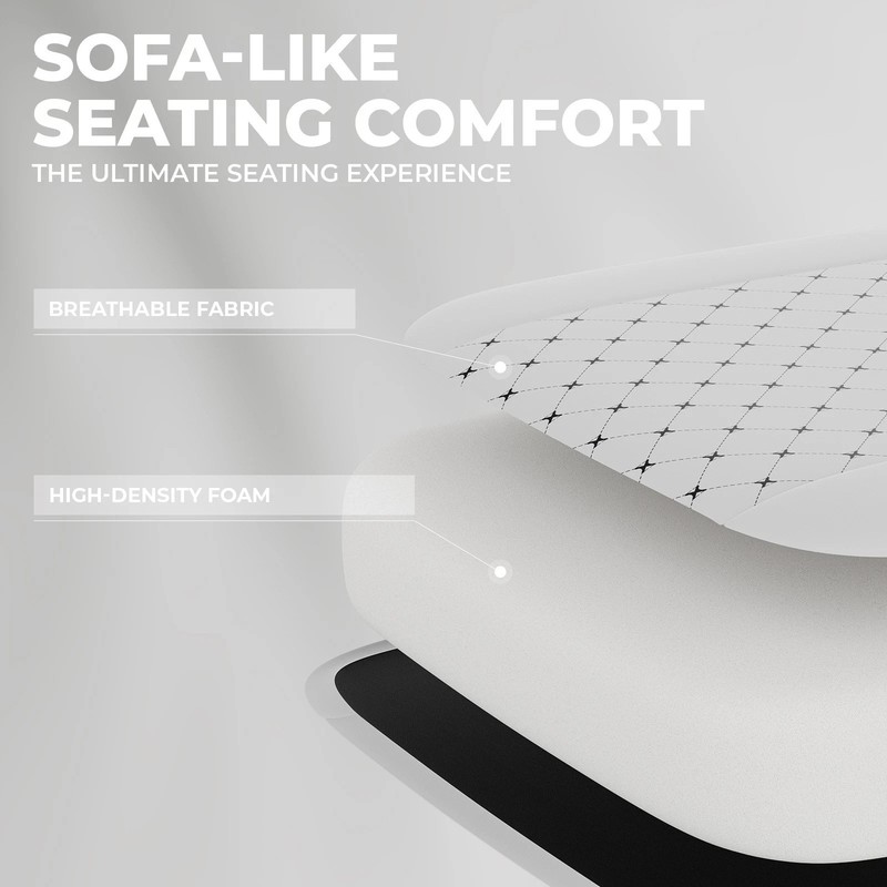 Gaming Chair with Massage Ergonomic PC Gaming Chair Computer Chair with Footrest gallery
