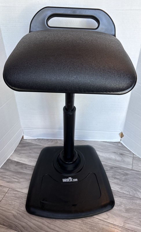 VARIDESK Active Seat Stool Adjustable Ergo Standing Desk Chair