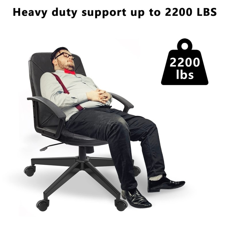 Office Chair Replacement Parts-28'' Heavy 16.54D x 15.35W x 12.2H in, Black gallery