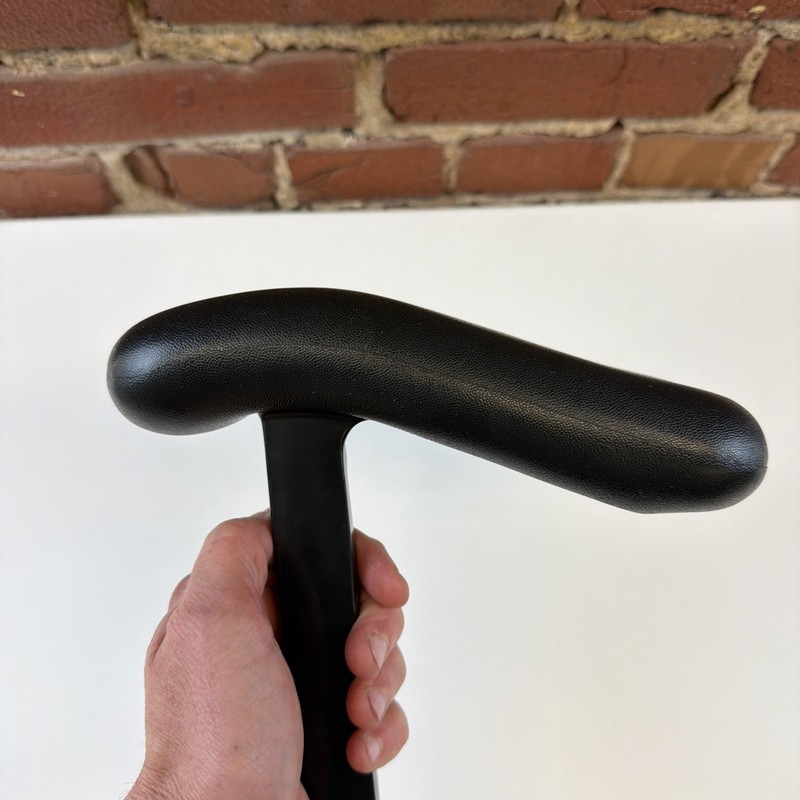 (2) Authentic Herman Miller EQUA Chair Replacement Armrests in Black + Screws gallery