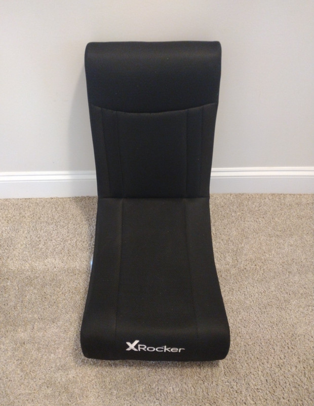 XRocker Gaming Chair with Built-In Speakers, No Cord, Led,