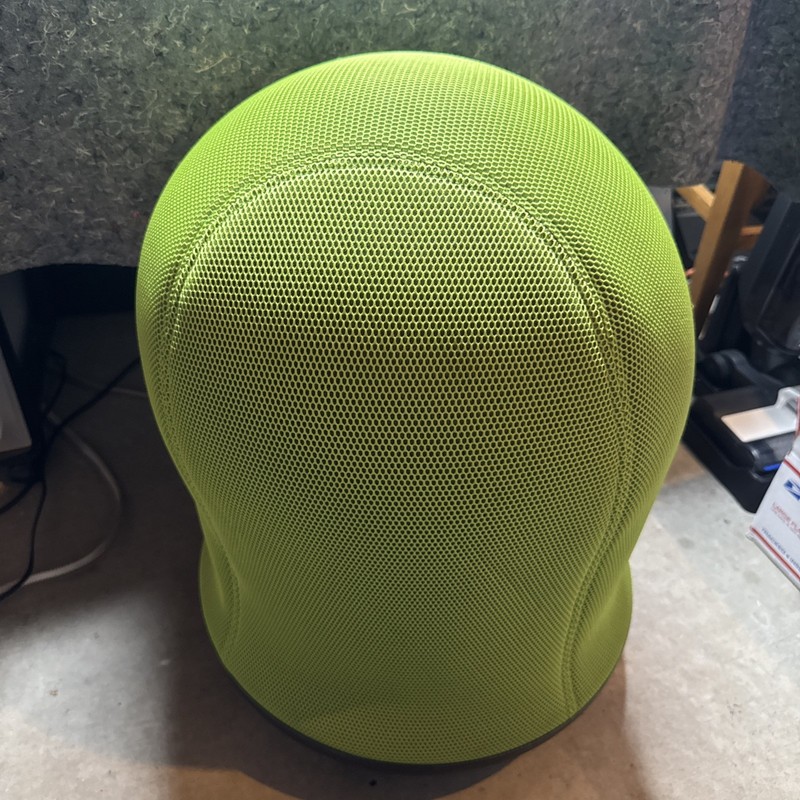 Safco Zenergy Green Mesh 23″ x 17.5″ Swivel Ball Chair 4760GN Office Study Game