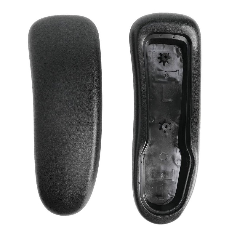 Vinyl Arm Pads Caps for Herman Miller Classic Aeron Chair Graphite Black gallery
