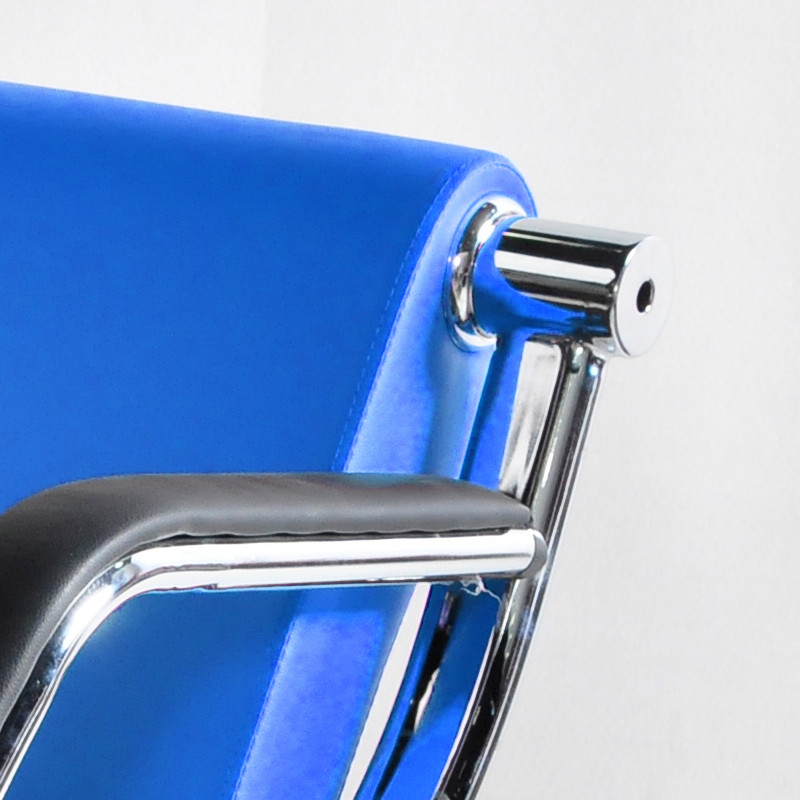 3 Seat Office Visitor Guest Sofa Reception Chair Waiting Room Bench PU Leather gallery
