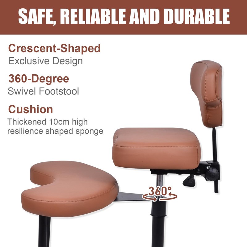 Ergonomic Meditation Chair Cross Legged Home Office ADHD Chair Adjustable Height gallery
