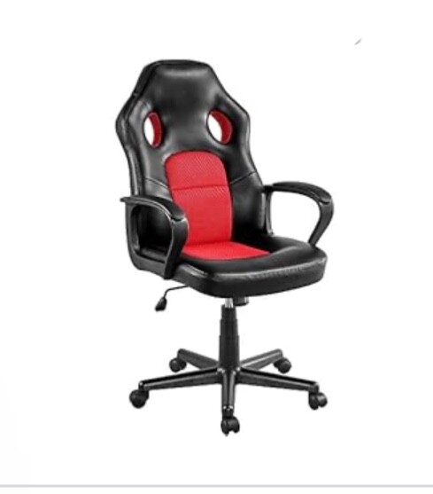 gaming chair black and red *good condition*