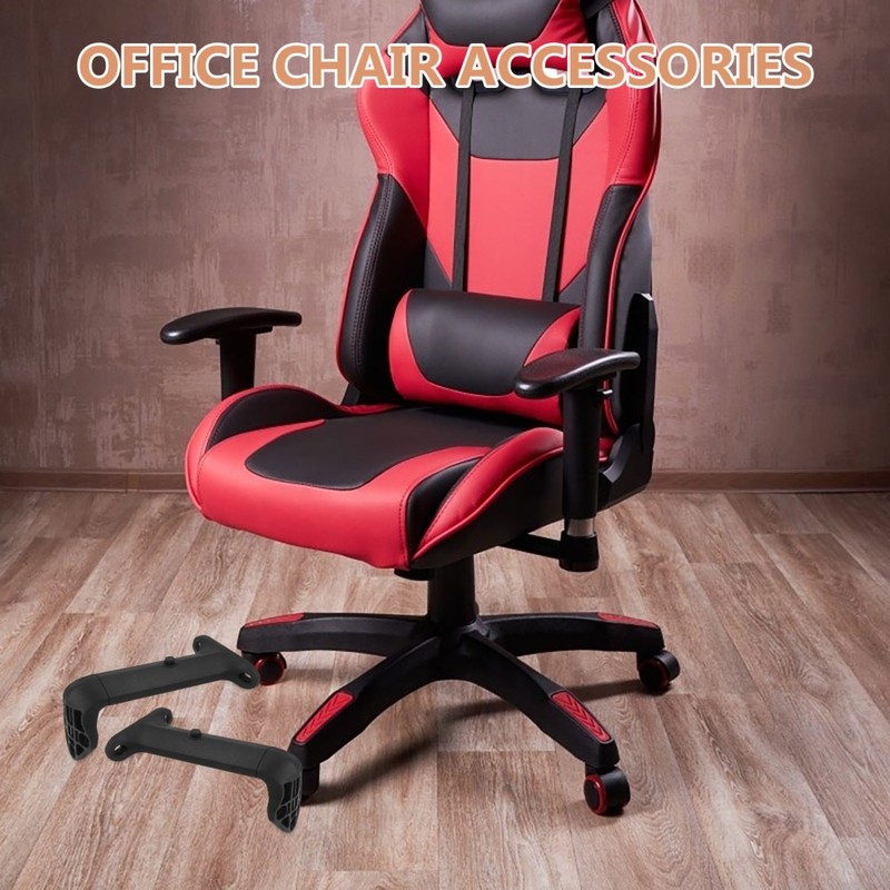 2pcs Armrest Bracket for Office and Gaming Chairs - Plastic Arm Mount, Fixed gallery