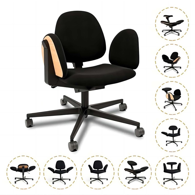 Multifunctional Creativity Chair Meditation, ADHD, Cross-Legged Office Home Use