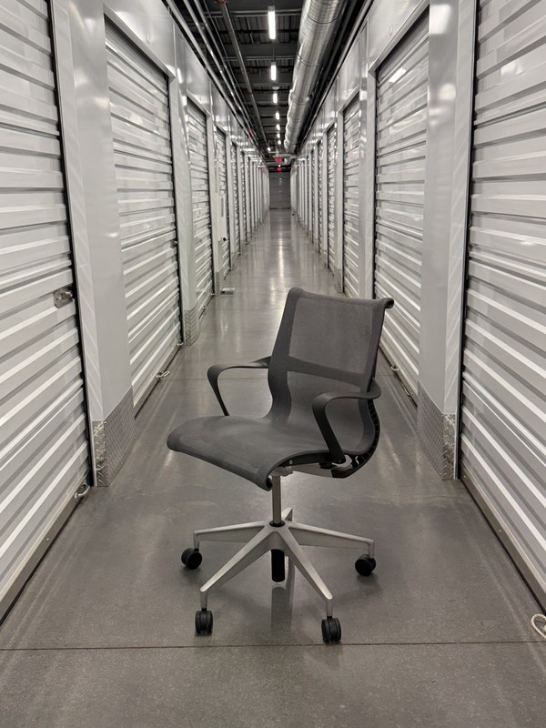 Herman Miller Setu | Graphite | Aluminum Base | 9.5/10 | Free Shipping gallery