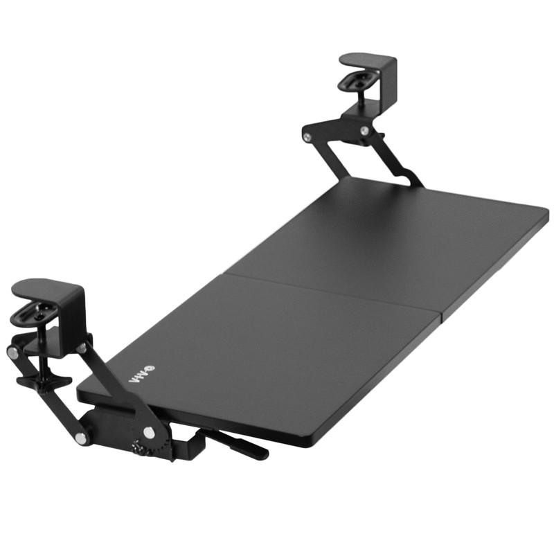 Large Clamp-on 27 (33 Including Clamps) x 11 inch Computer Keyboard and Mouse...