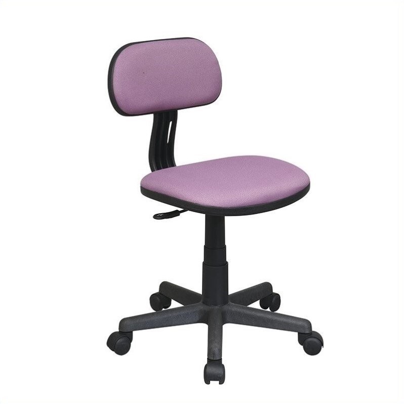 Student Task Chair in Purple Fabric by OSP Home Furnishings