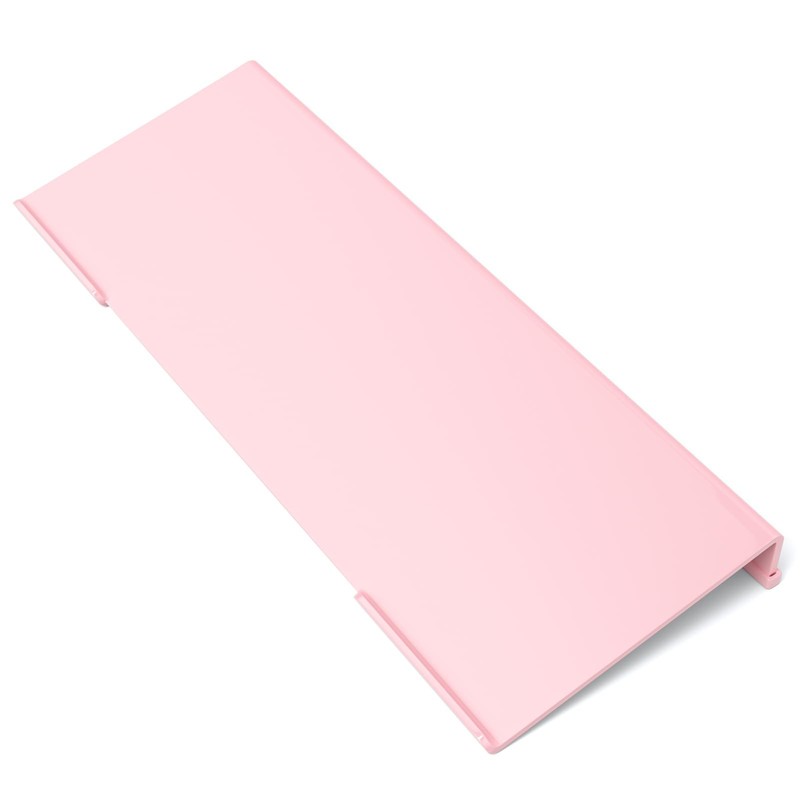 Acrylic Computer Keyboard Stand Ergonomic Riser Tilted Holder 17 Inch Pink