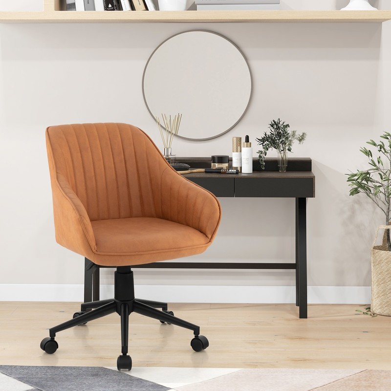Set of 2 Adjustable Office Chair Rolling Swivel Armchair Computer Desk Chair gallery