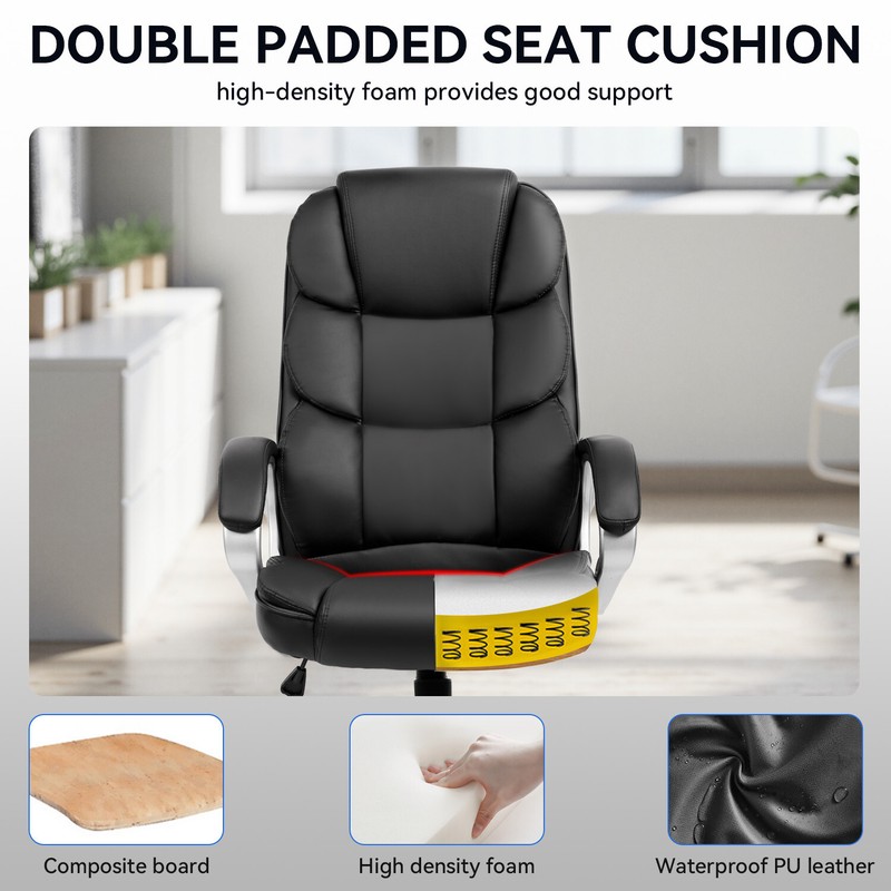 Office Chair Ergonomic High-Back Executive Desk Chair with Adjustable Swivel gallery