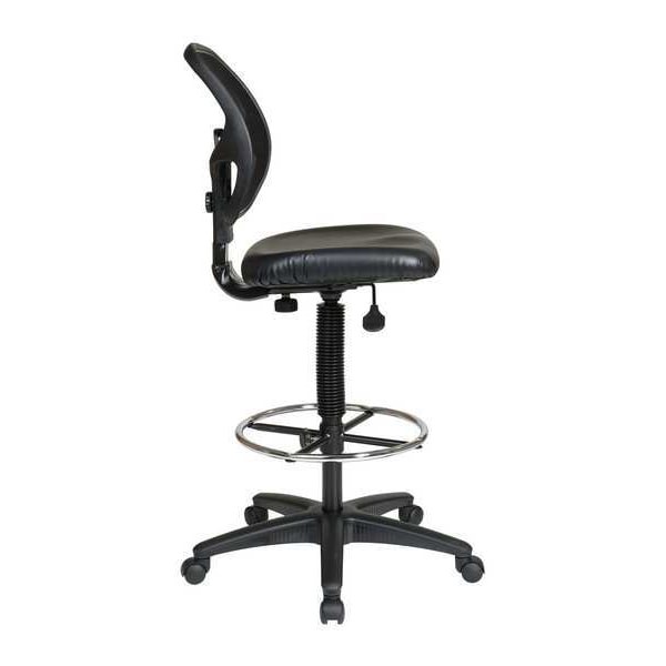 Office Star Dc2990v Vinyl Drafting Chair, 24" To 34-7/8", Black gallery