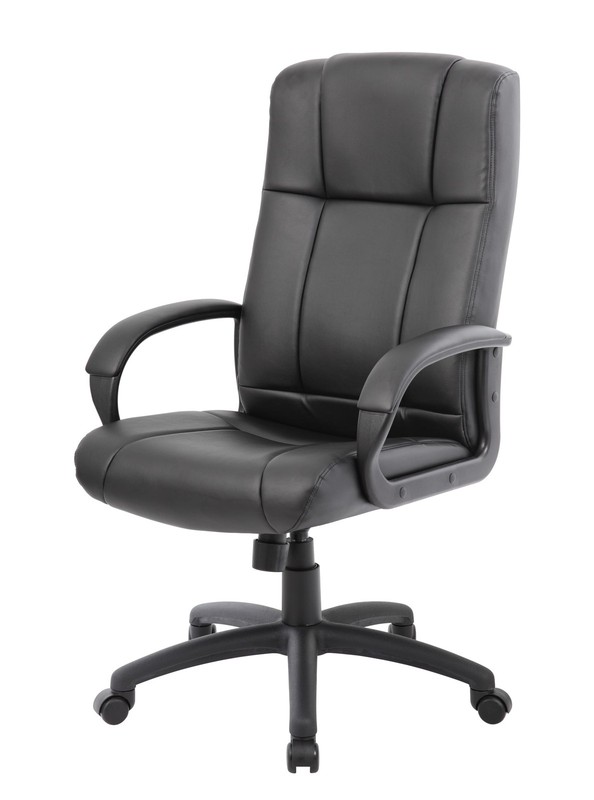 Office Products Caressoft Executive High Back Chair in Black, High-Back (B7901) gallery
