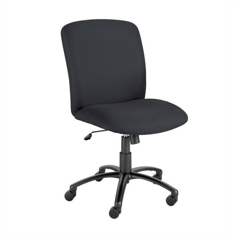 Safco Uber Big and Tall High Back Task Office Chair in Black