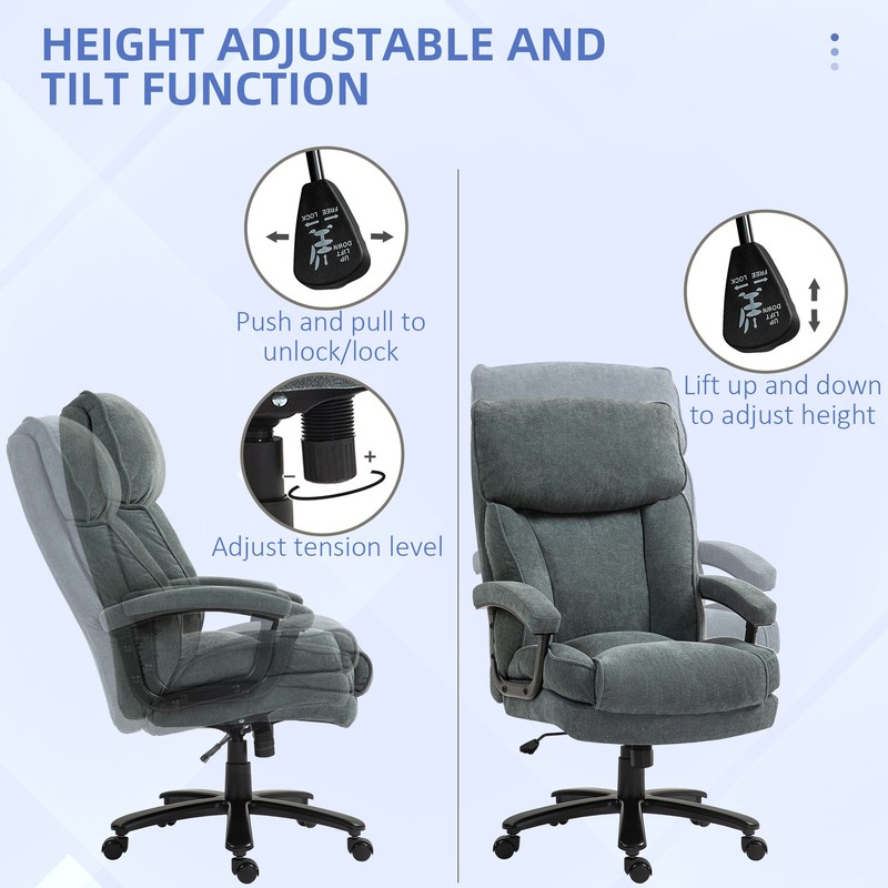 Big and Tall Office Chair, 450lbs, Executive Chair for Home gallery