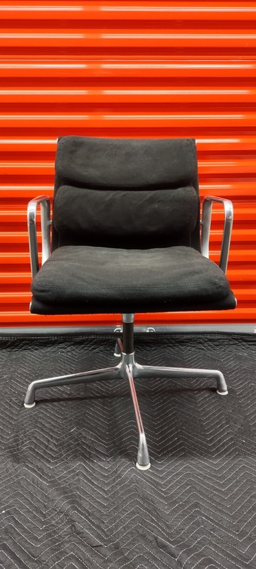 Vintage Herman Miller Eames Soft Pad Side Office Chair