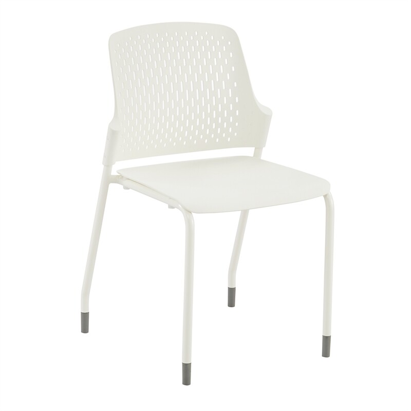 Next Stack Chairs(4) in White – 19.75″L x 19.75″W x 33″H