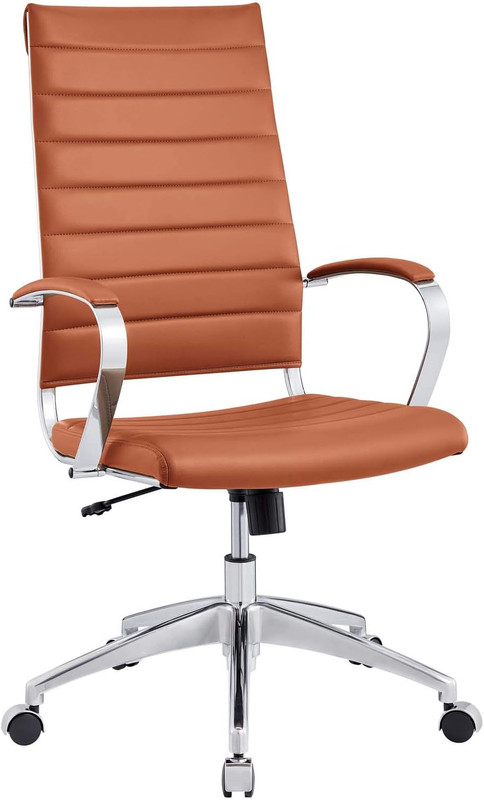 Terracotta Jive High Back Executive Swivel Office Chair with Arms