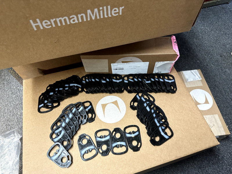100% OEM Herman Miller Classic Aeron Chair Arm swivel pot Index part
