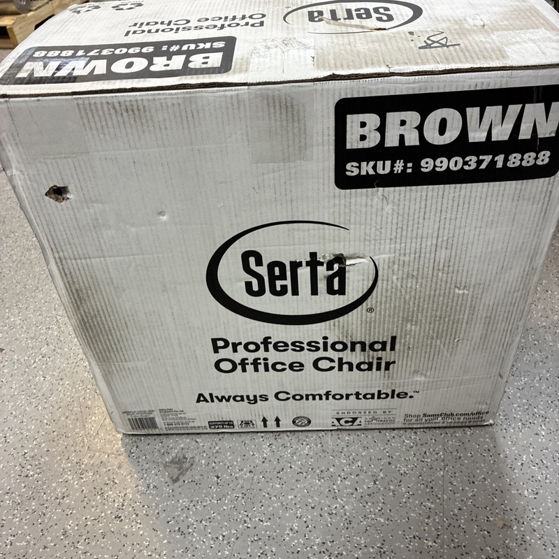 Serta Professional Office Chair Brown