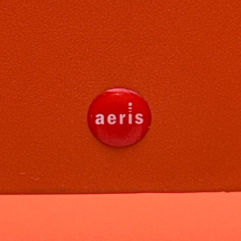 Aeris Numo German Designed Orange Ergonomic Office Chair Skid Base European NOTE gallery