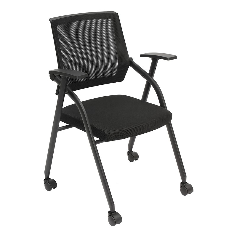 4pcs Conference Meeting Room Chairs Reception Office Guest Chairs With Armrest！! gallery