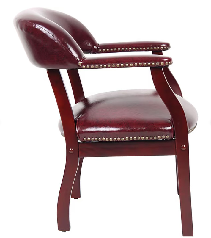 Boss Office Products LeatherPlus Guest Chair New