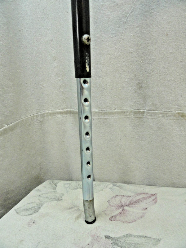 Vintage Industrial Royal Metal Gray Adjustable Shop Work Stool 24"- 32" gallery