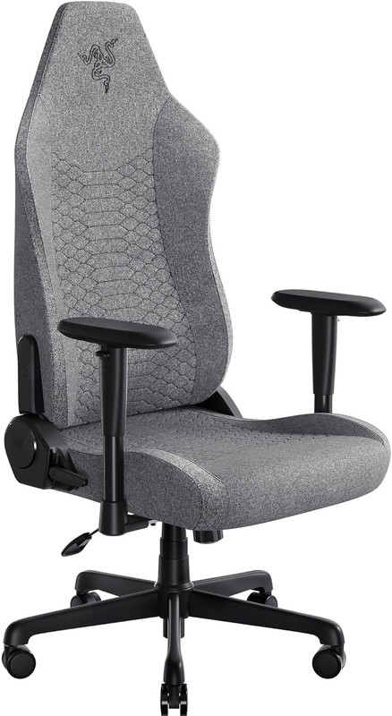 Iskur V2 X Ergonomic Gaming Chair: Built-In Lumbar Support - Widened Seat - High