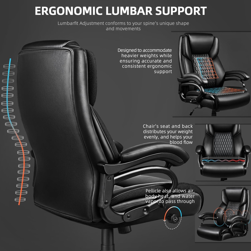 600LB Big & Tall Office Chair Ergonomic Executive Chair gallery