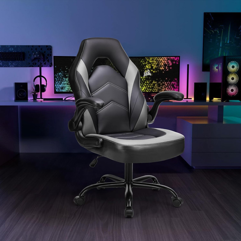 OLIXIS Computer Gaming Desk Chair - Ergonomic Video Game with Comfy Lumbar Suppo gallery