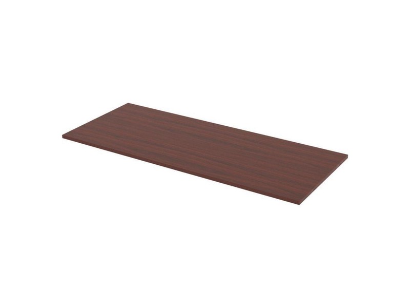 Lorell Adjustable Height Tabletop 24"x60"x1" Mahogany 59605 gallery